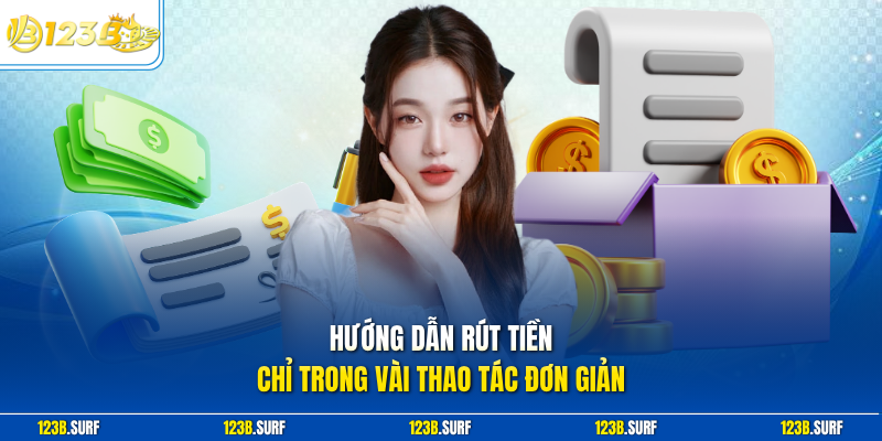 Hướng dẫn rút tiền chỉ trong vài thao tác đơn giản